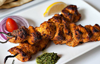 Tandoori-Chicken-Kebab Papa Pawan's Kirkcaldy 